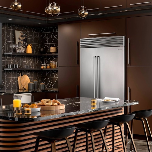 107 cm Side-By-Side Refrigerator/Freezer ICBCL-4250S-S - Sub-Zero Wolf