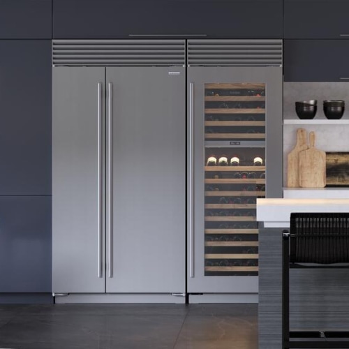 122 cm Side-By-Side Refrigerator/Freezer ICBCL-4850S-S - Sub-Zero Wolf