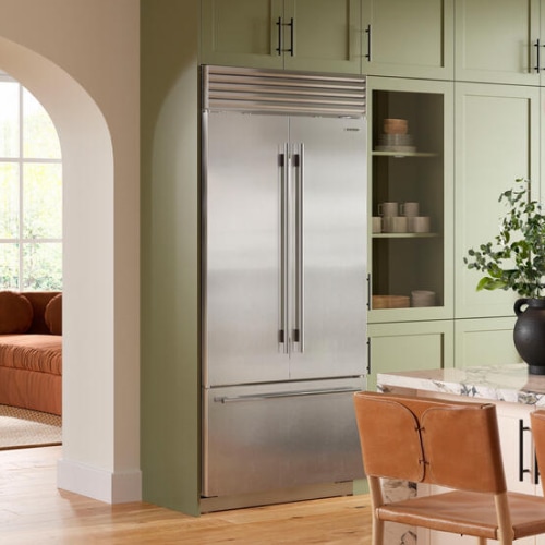 122 cm Over-and-Under Refrigerator/Freezer with French Door ICBCL